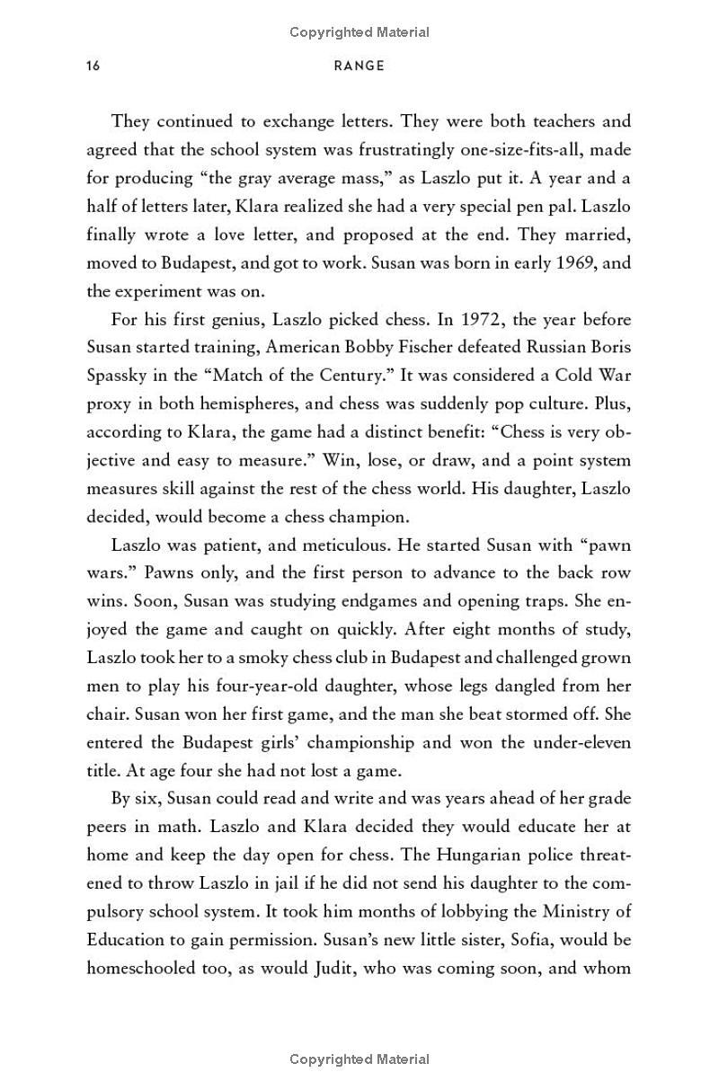 Sách ngoại văn: Range