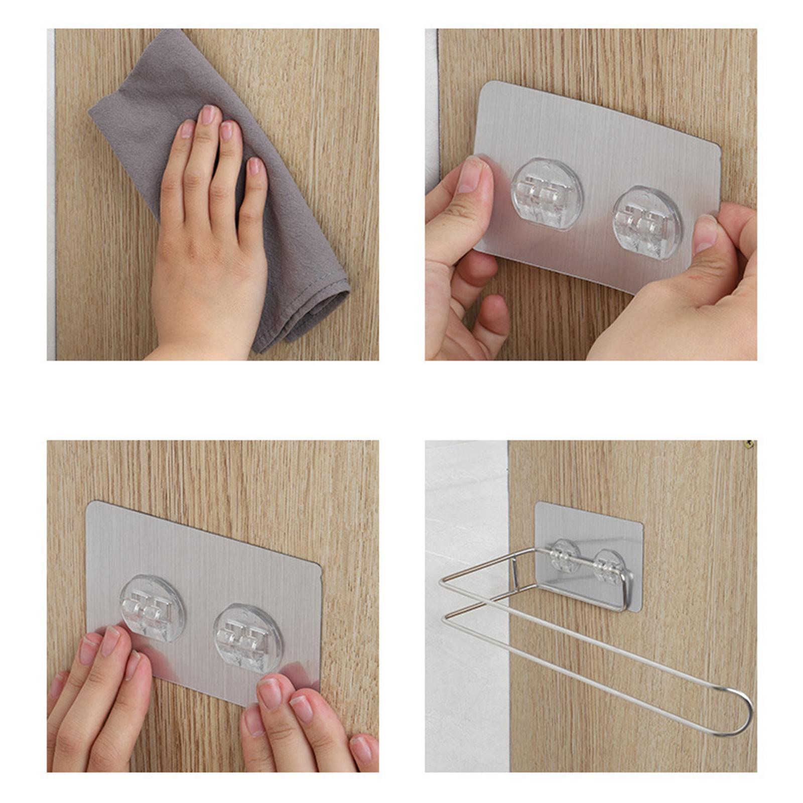 Multipurpose Tissue Roll Holder Metal Frame for Bedroom Bathroom Kitchen