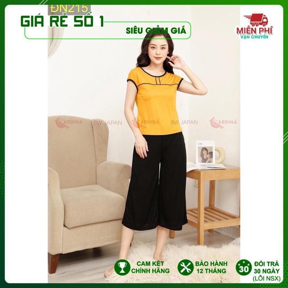 Đồ Bộ Lụa Đũi Lửng Cao Cấp vải đũi lụa mặc thoáng mát, co giãn thoải mái và tiện lợi