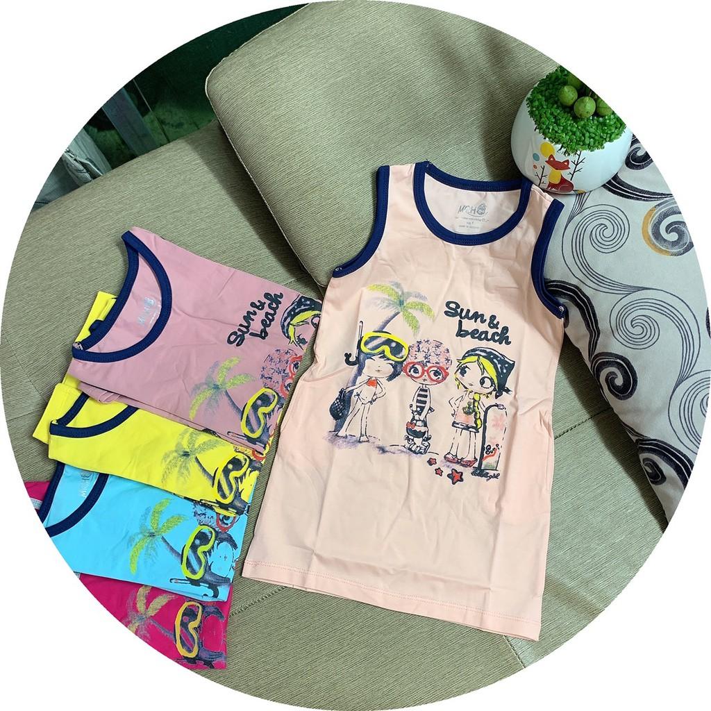 Váy Bé Gái Thun Cotton 4 Chiều Cao Cấp Loại 1 Đẹp