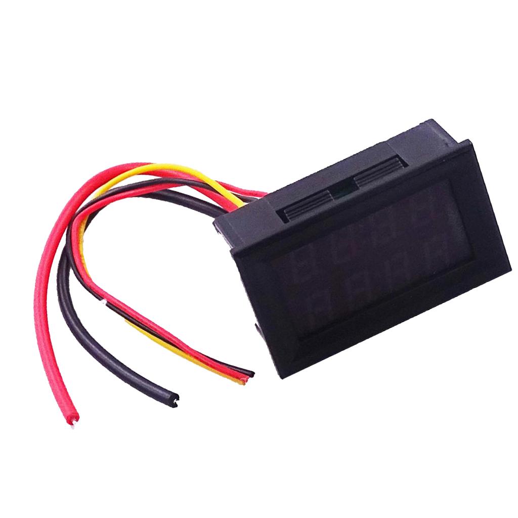 DC0-200V/10A MÀN HÌNH LCD Kỹ Thuật Số Hiện Tại Vôn Kế 4Bit Độ Chính Xác Kép Hiện Nay Đồng Hồ