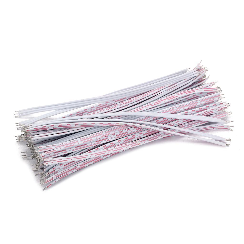 1 Set 50pcs Tin-Plated Breadboard  Cables Wires