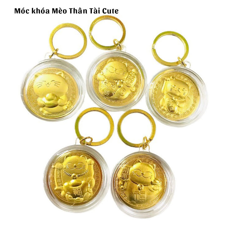 Móc Khóa Mèo Thần Tài Nhật Bản Cute ( giao mẫu ngẫu nhiên ) - SP006000