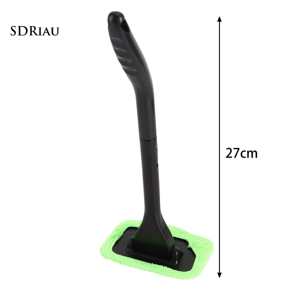 1 Bộ Bàn Chải Vệ Sinh Kính Chắn Gió Xe Hơi Tay Cầm Dài Bằng Abs Mềm Chống Mòn