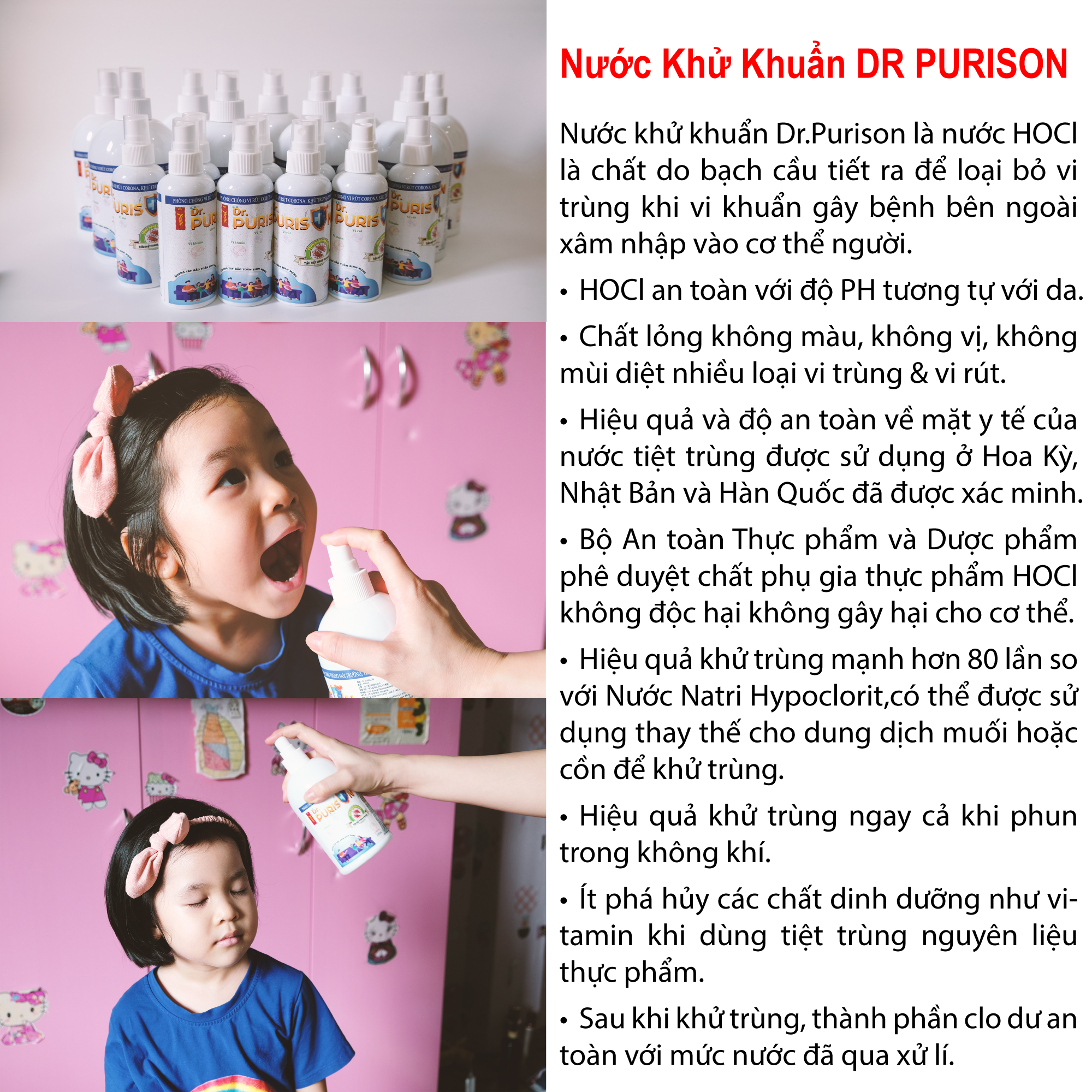 Can Nước Khử Khuẩn Dr Purison 10l