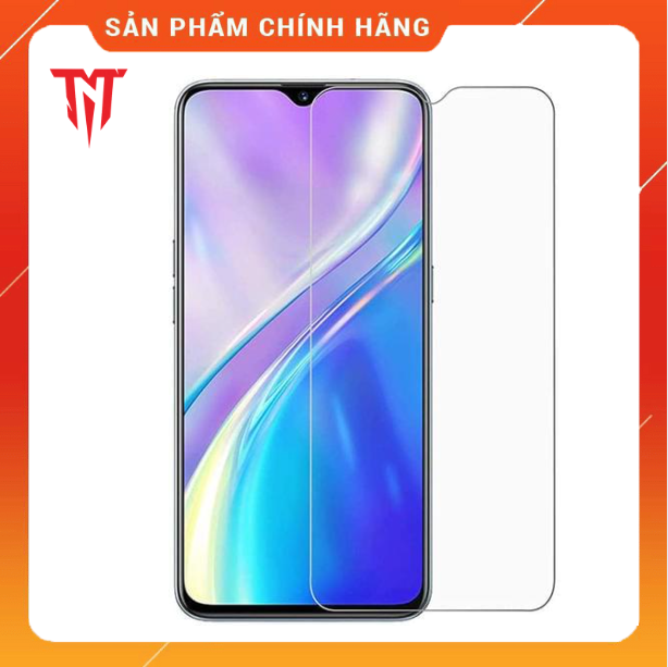 Bộ 2 Kính cường lực full keo trong suốt dùng cho điện thoại Realme C15 / C25 / C35 giá rẻ - Hàng chính hãng