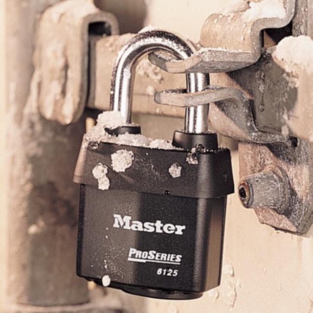 Ổ khóa thép Master Lock 6125 4KEY - Dòng ProSeries - Hàng chính hãng