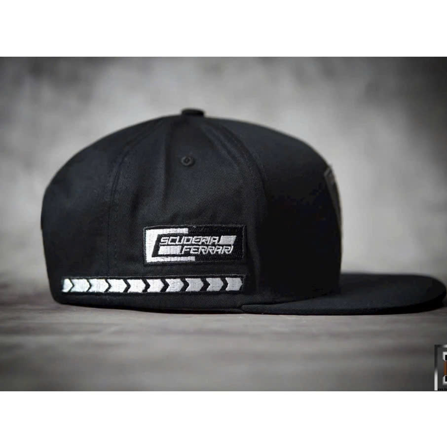 Nón kết, mũ lưỡi trai Snapback FERRARI vải Kaki đẹp Form chuẩn (Ảnh thật)