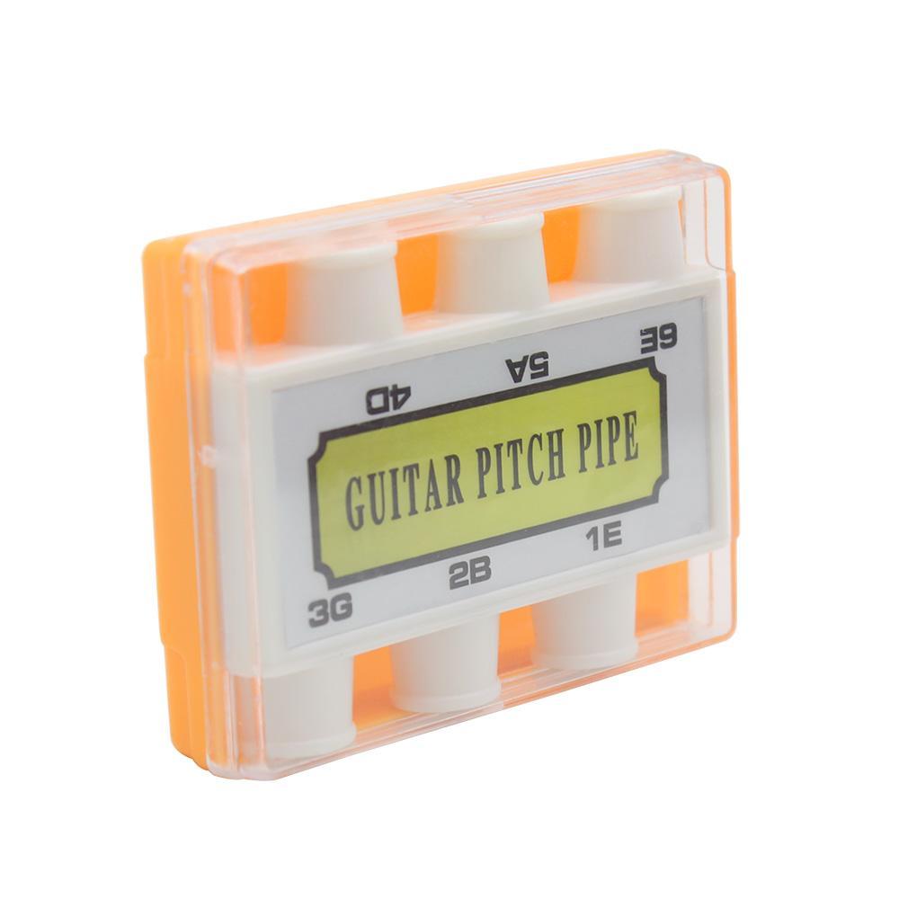 6 Tuner Notes Pitch Pipe for Guitar Musical Instrument Accessory