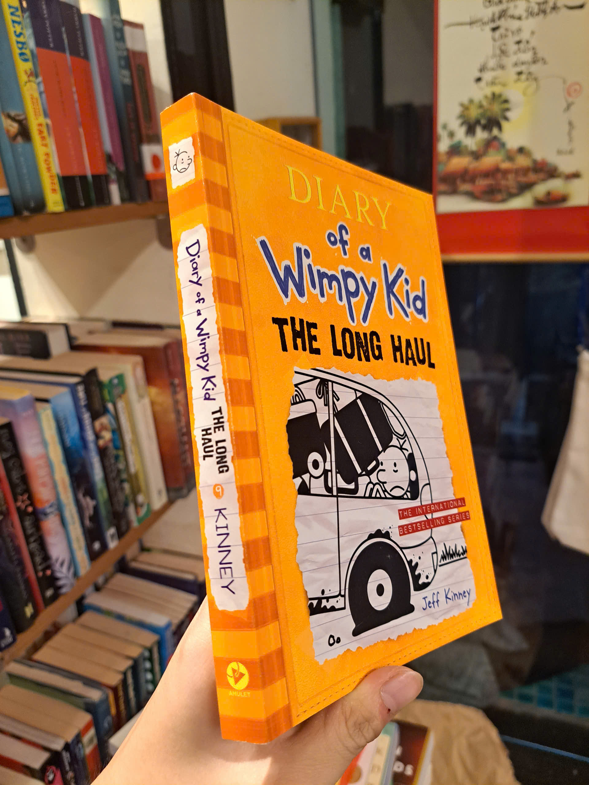 Sách - Diary of a Wimpy Kid: The Long Haul by Jeff Kinney | Children's Novel / Tiểu thuyết tiếng Anh