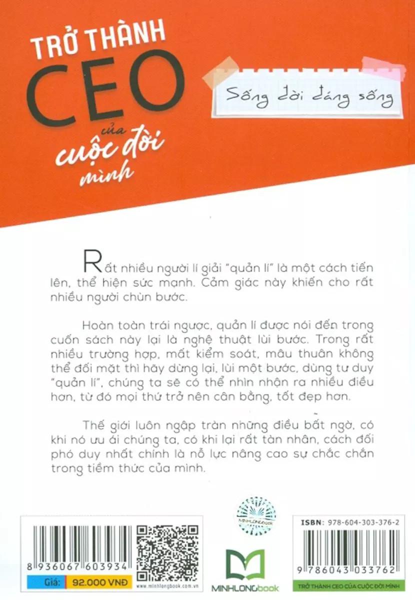 Trở Thành CEO Của Cuộc Đời Mình