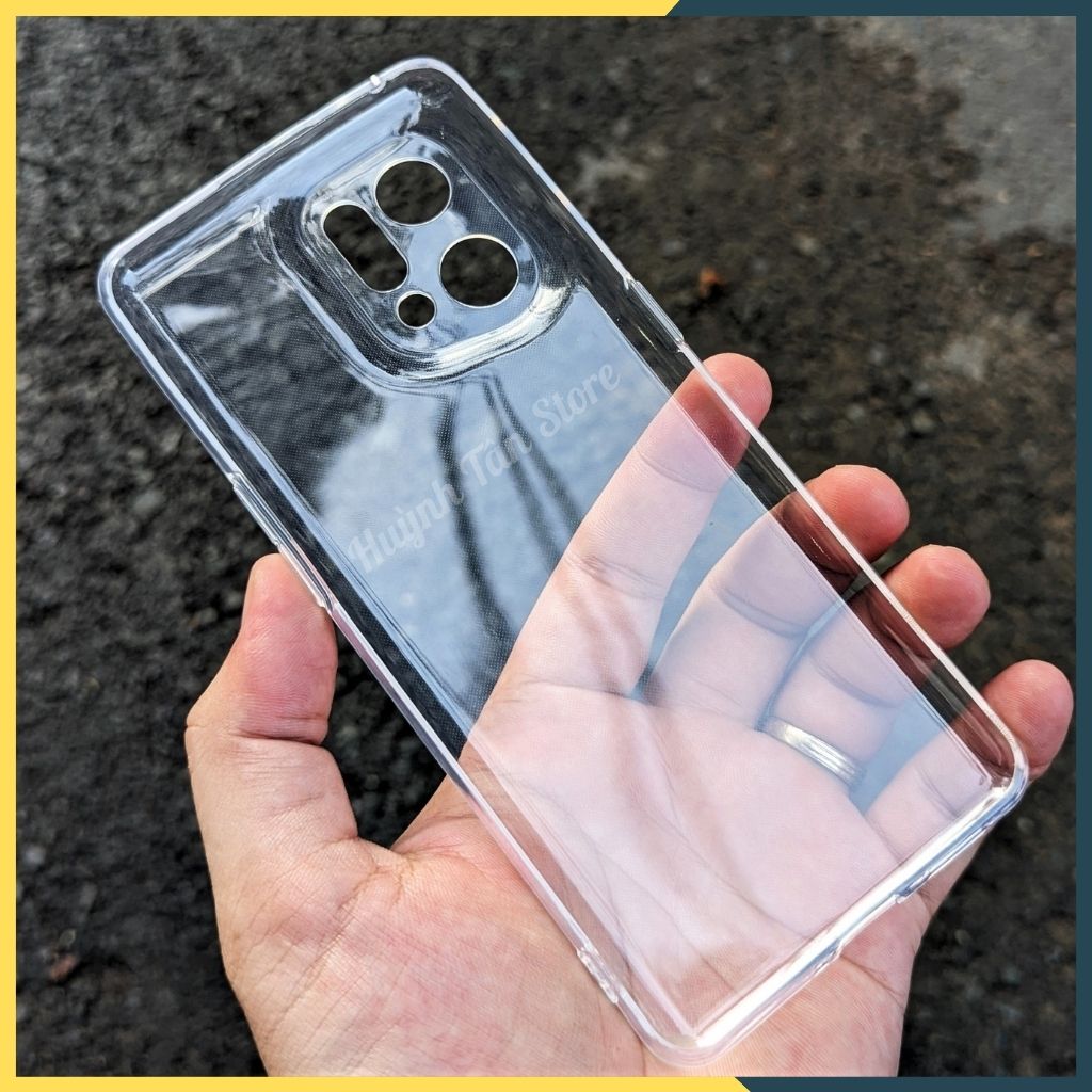 Ốp lưng trong suốt silicon GOR dành cho Oppo Find x5 bảo vệ camera dẻo siêu mỏng - Hàng nhập khẩu