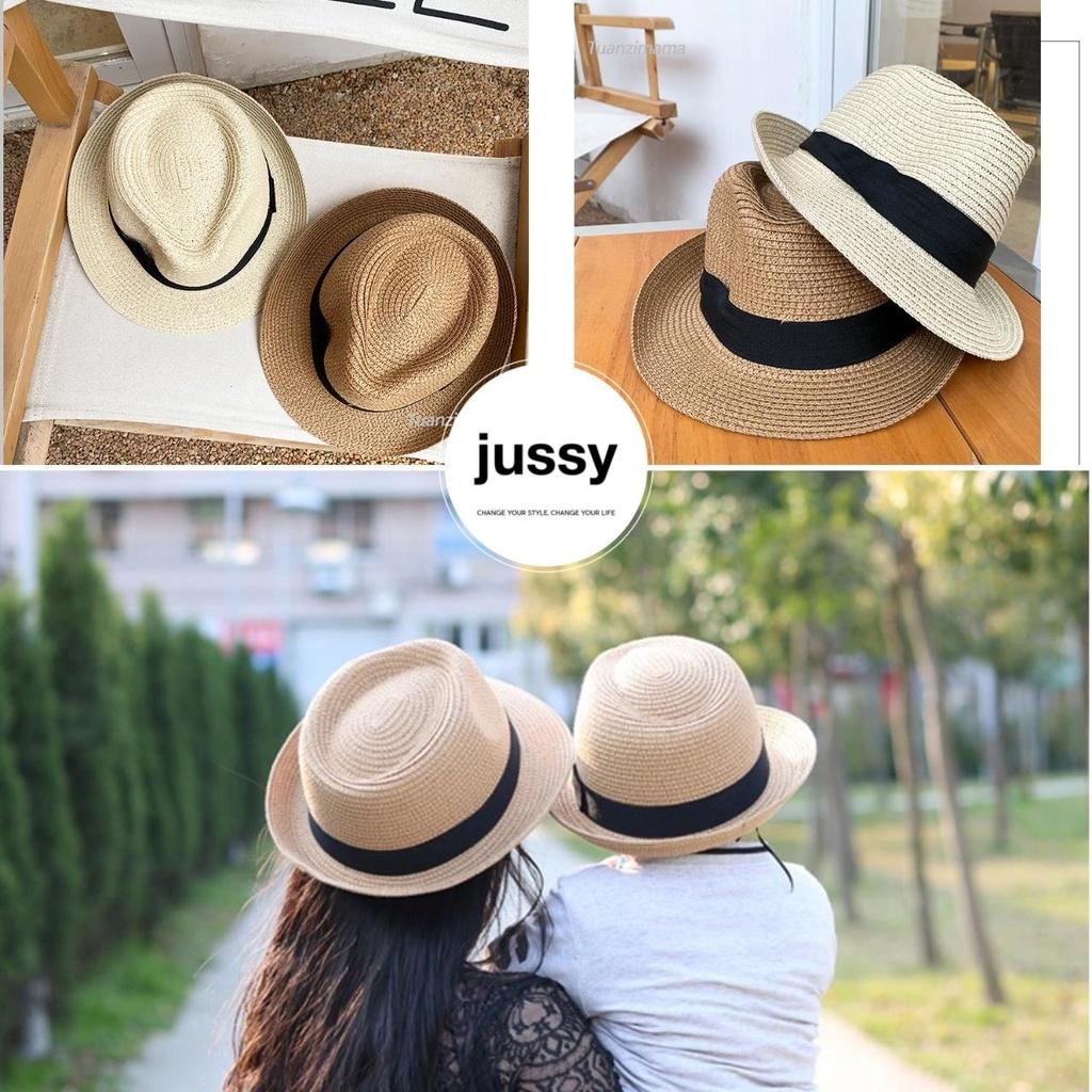 Nón Cói Phớt Vành Nhỏ Jussy Fashion Kiểu Mũ Cói Unisex Nón Rộng Vành Đi Biển Nhiều Màu Hot