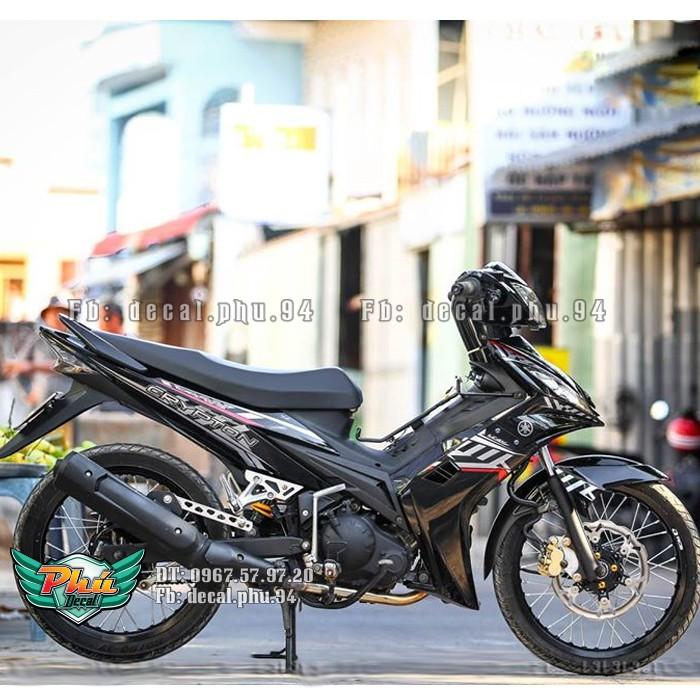 Tem rời EX 2006-2010 Crypton đen