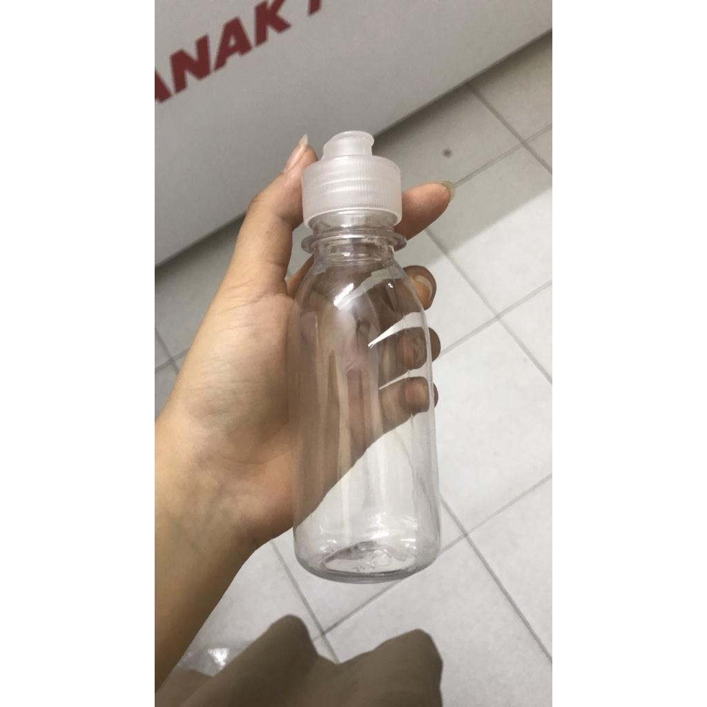 Chai nhựa trong 50ml/120ml/250ml/500ml và nắp bật/vòi nhấn/vòi ấn