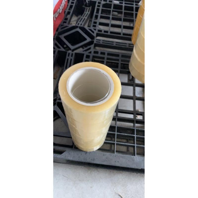 Băng keo 1kg vàng trong – dán thùng siêu dính – giao nhanh