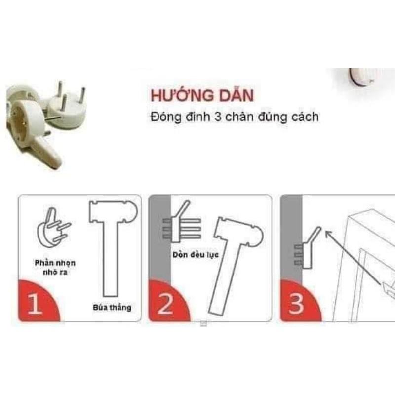 Bộ ba tranh treo tường, tranh canvas cao cấp ba bộ công xanh