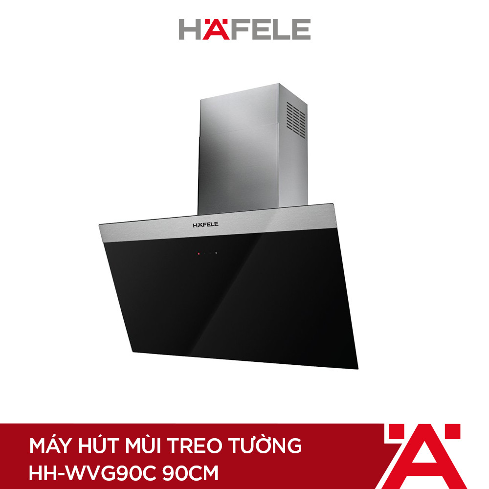 Máy Hút Mùi Treo Tường Hafele HH-WVG90C (90cm) - 533.89.013 Xuất Xứ Châu Âu Kèm Than Hoạt Tính (Hàng chính hãng)