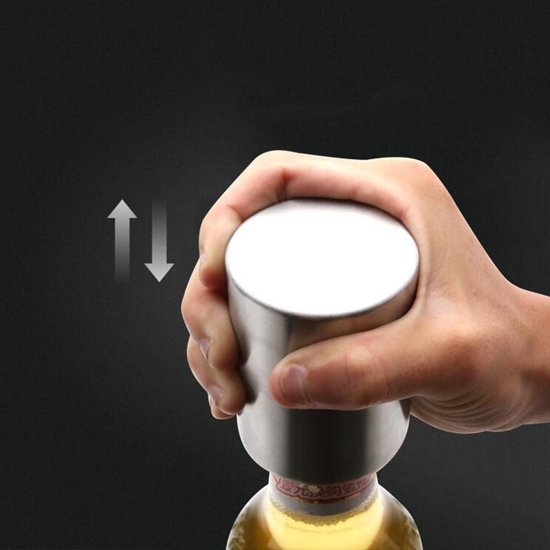 Đồng Hồ Nam Dây Thép Không Gỉ Dụng Cụ Mở Nắp Chai Từ Tự Động Bia Soda Nắp Đỏ Dụng Cụ Mở Nút Chai Rượu Vang Thanh Tiếp Liệu Dụng Cụ Nhà Bếp Phụ Kiện