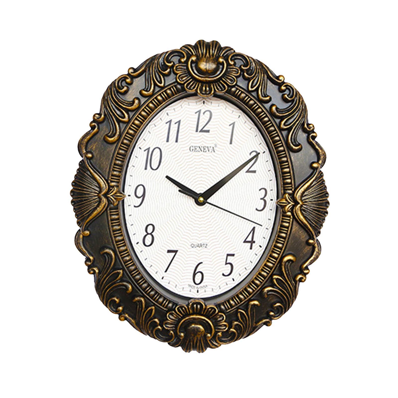 14'' Wall Clock Decorative Silent Wall Clocks & Non Ticking Movement