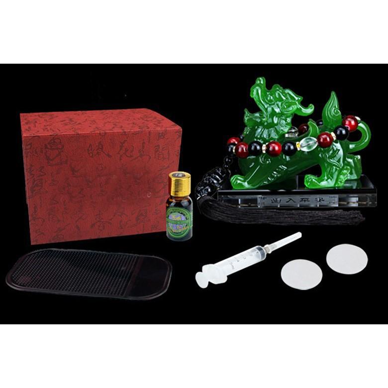 Tỳ hưu để taplo, trang trí bàn làm việc hút tài lộc