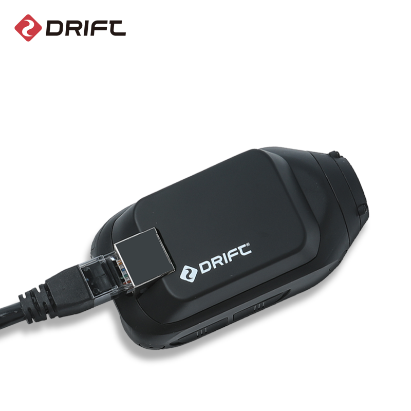 Drift Ghost N1 Camera hành động Giao diện RJ45 Điều khiển từ xa 4K Ultra HD Trực tiếp Nguồn POE Camera thể thao cho Youtube Live