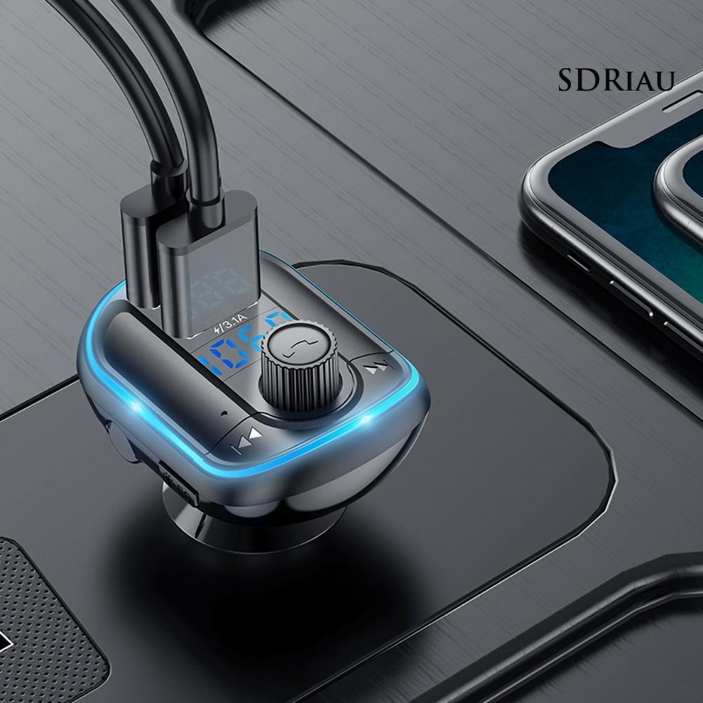 Bộ Sạc Bluetooth Siêu Trầm Đa Năng Trên Xe Hơi Qcd_T8295