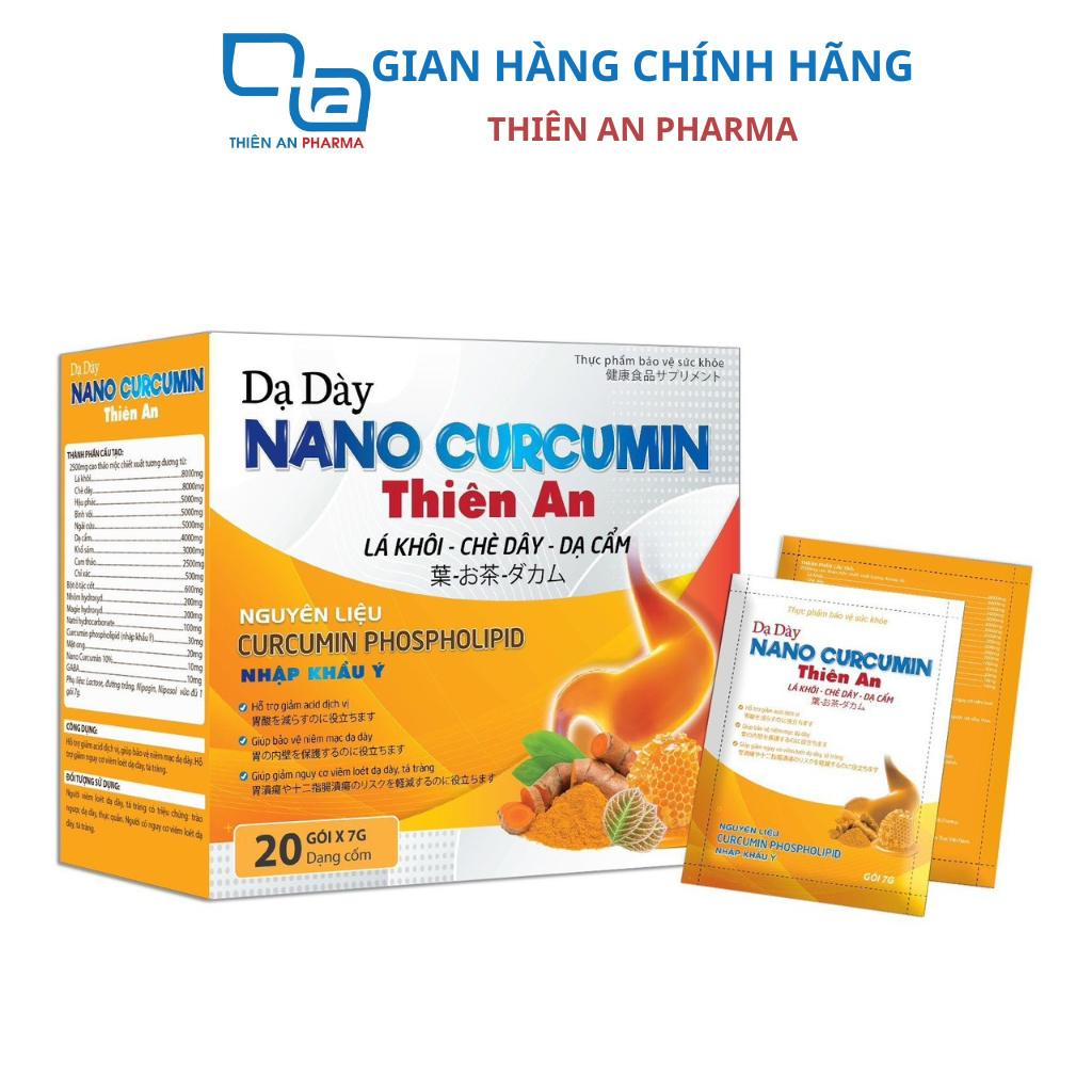 Dạ Dày Nano Curcumin Thiên An