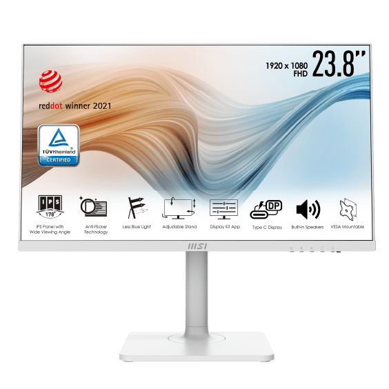 Màn hình máy tính MSI Modern MD241PW 23.8 inch FHD IPS - Hàng Chính Hãng