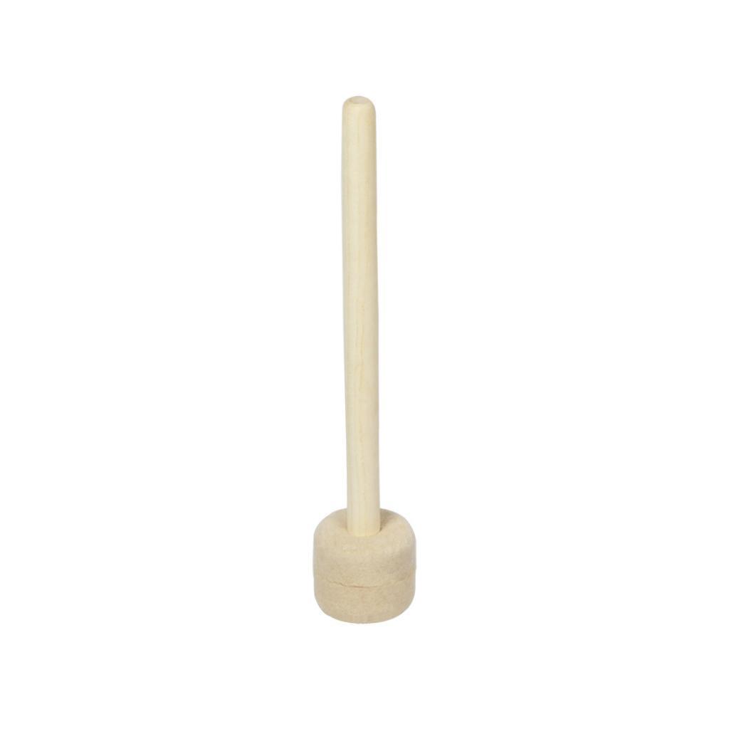 Wooden Bass Drum Mallet Stick Drumsticks for Beginners School Players