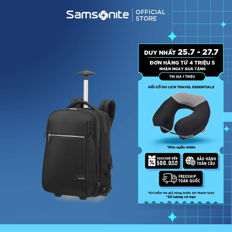 Balo kéo Laptop Samsonite Litepoint Backpack/WH 17.3in