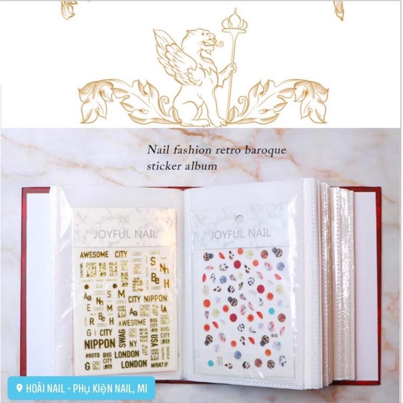 Album đựng sticker, đựng ảnh ... phụ kiện nail
