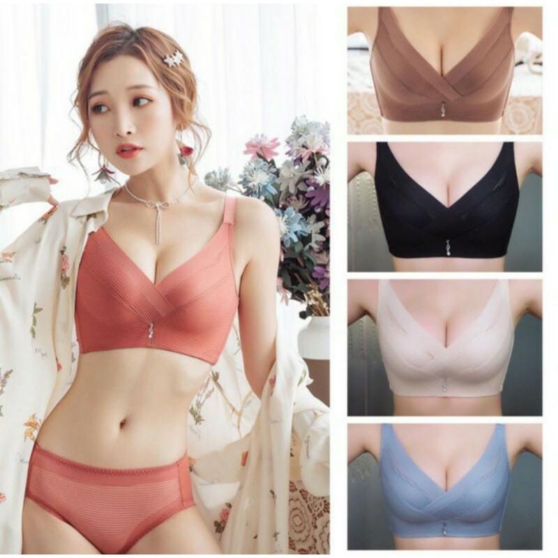 MỚI NHẤT- Áo lót su ren quả chéo nâng ngực mã 58