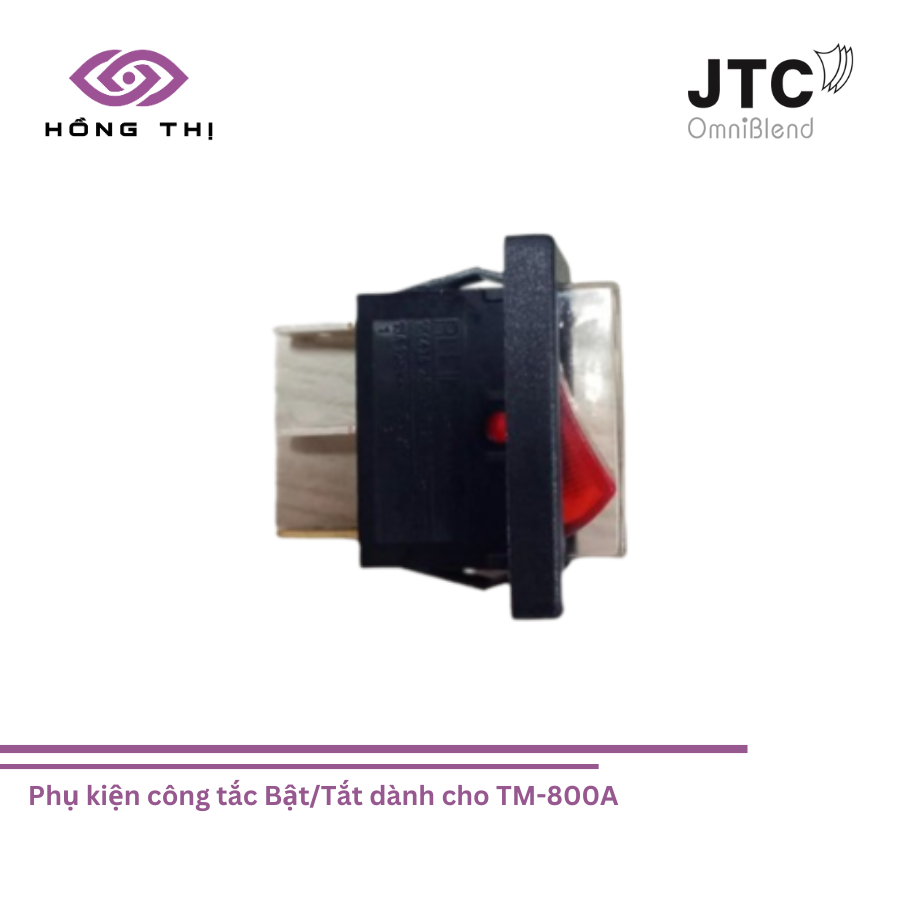 Phụ kiện công tắc Bật/Tắt dành cho TM-800A, On/Off Switch, mã hàng: #OF, hiệu JTC Omniblend, hàng mới 100%
