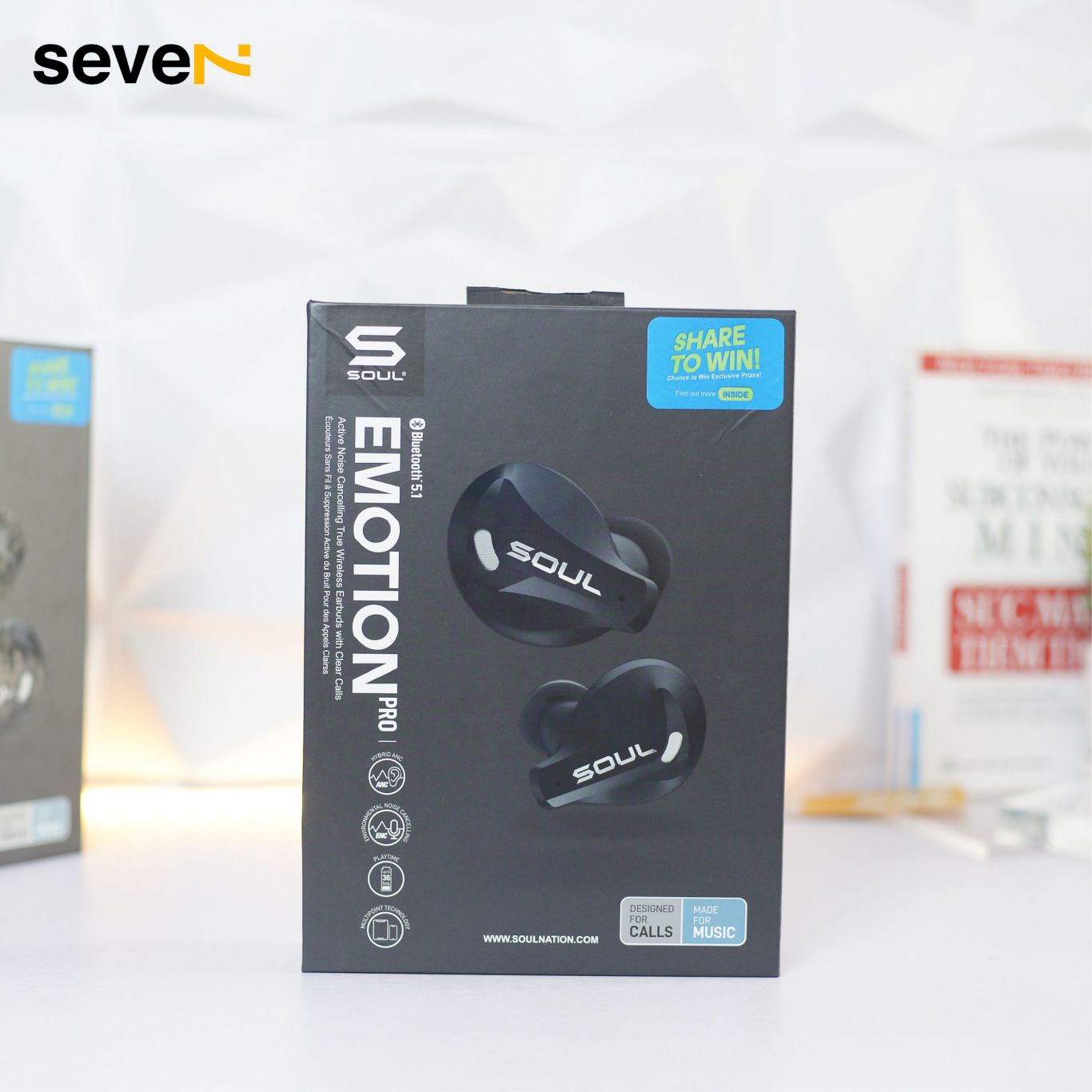 Tai nghe SOUL EMOTION PRO TRUE WIRELESS EARBUDS  Hàng chính hãng