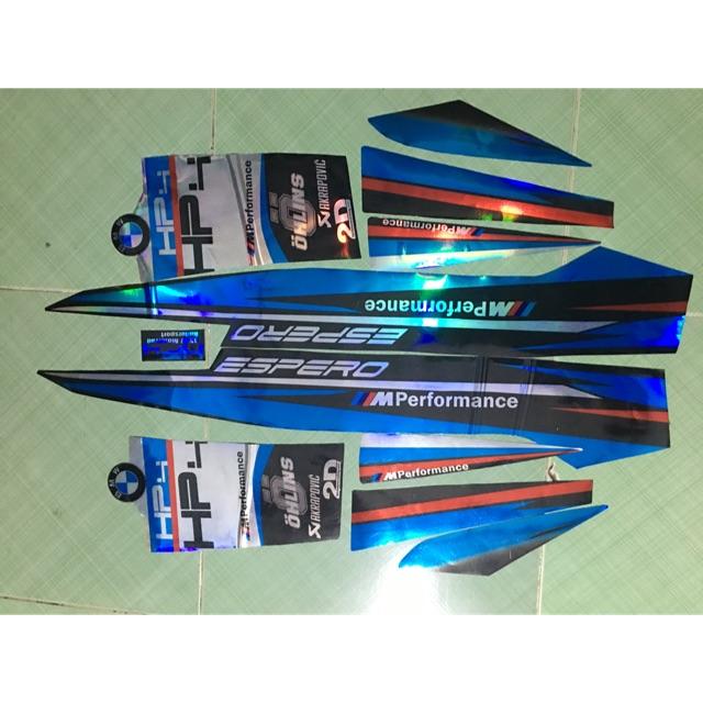 Tem sirius 50 hp4 xanh đen crom