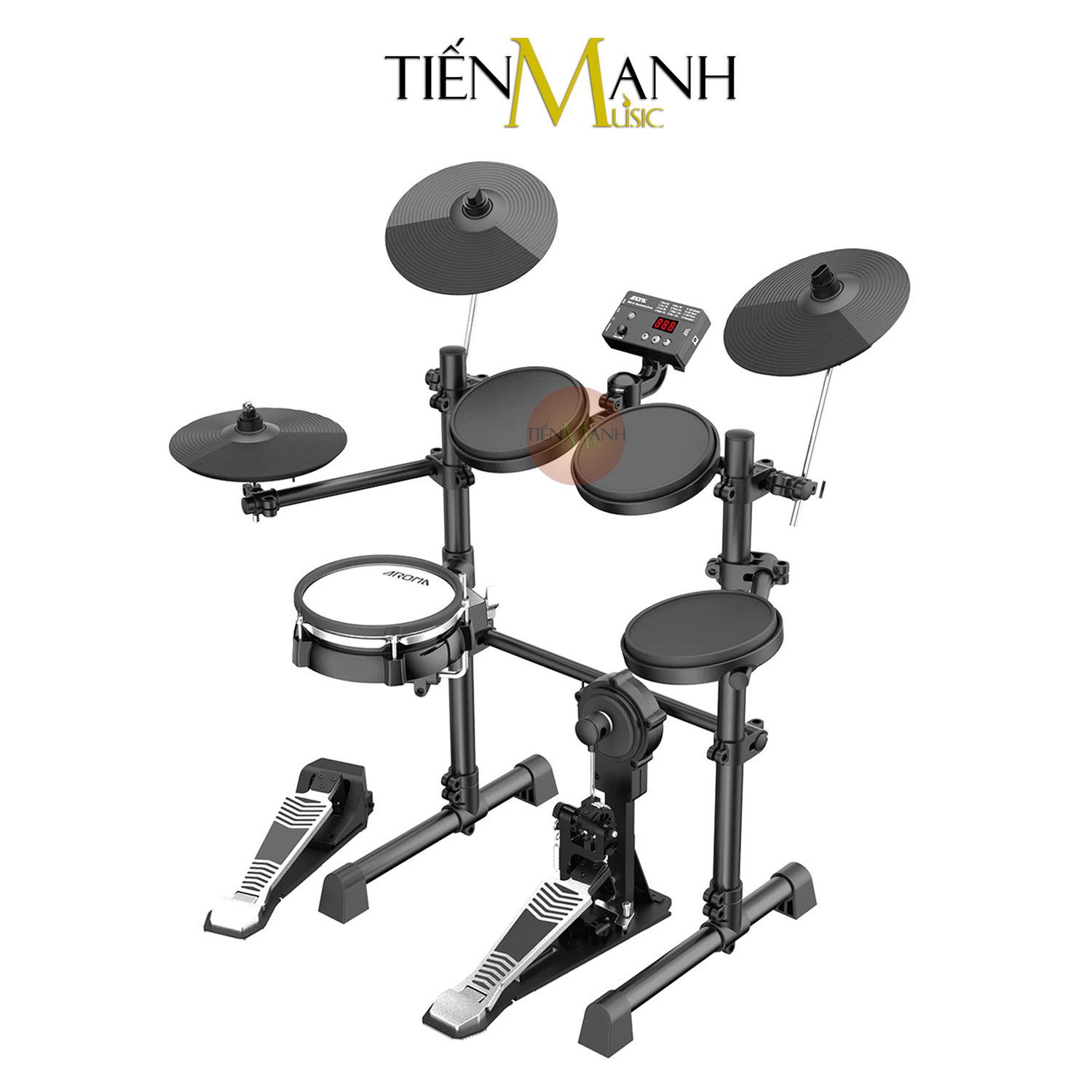 Bộ Trống Điện Tử Aroma TDX-15S Electronic Digital Drum Kit TDX15S TDX15 TDX 15S Hàng Chính Hãng - Kèm Móng Gẩy DreamMaker