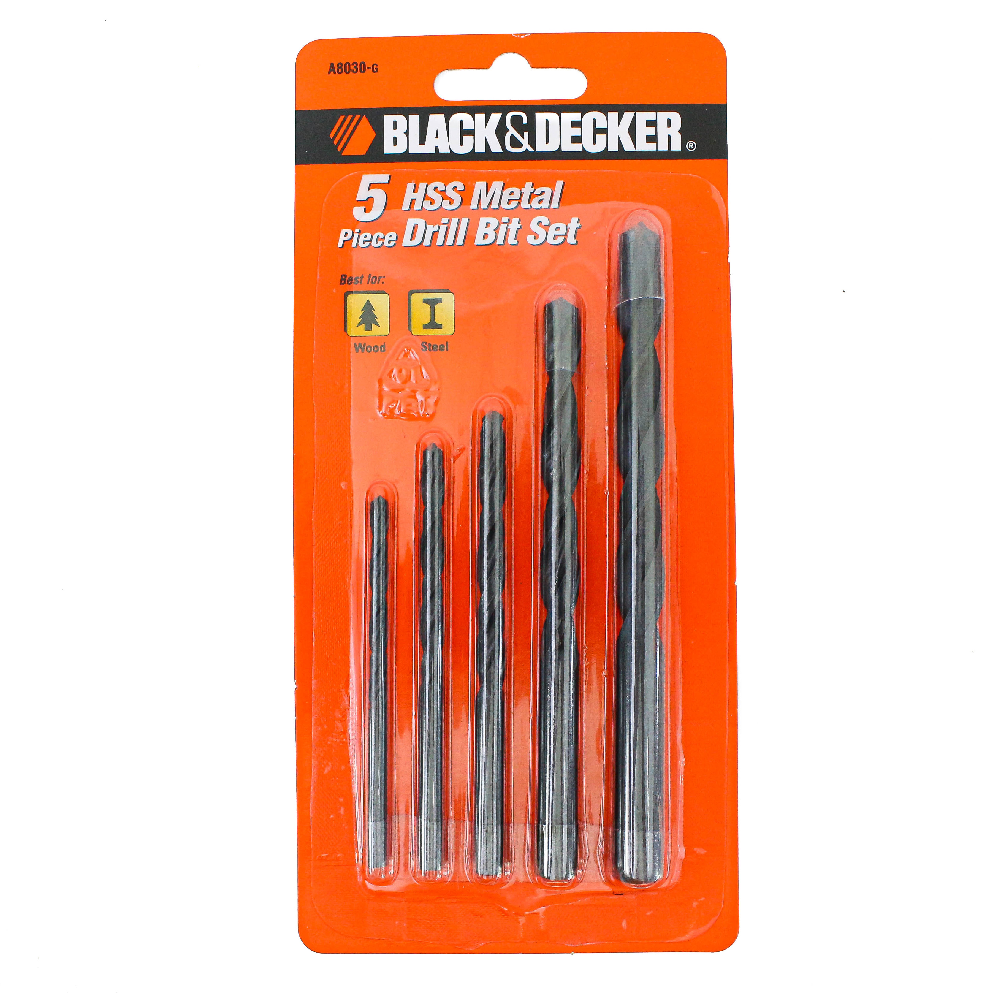 Bộ mũi khoan Black Decker A8030G 5 chi tiết