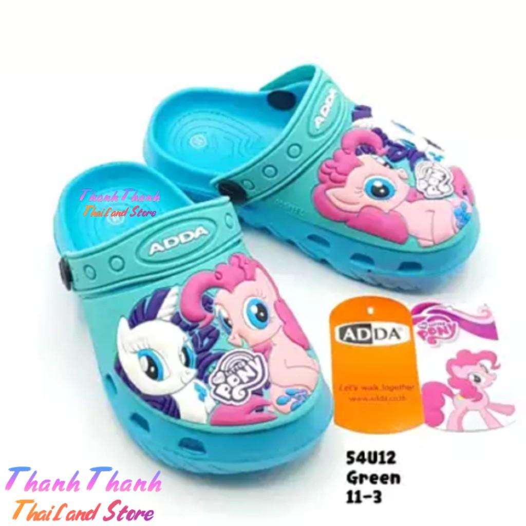 Giày sục cho bé gái ngựa Pony Thái Lan Adda 54U12