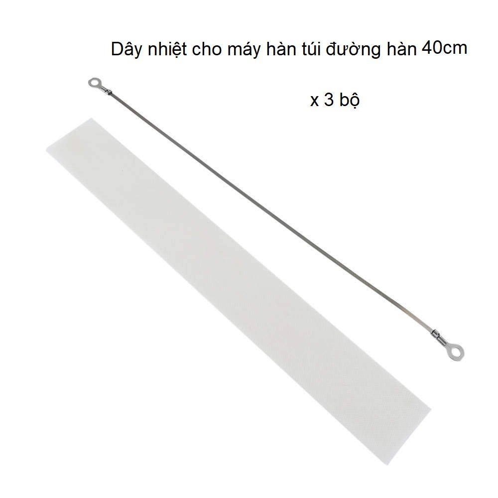 Bộ 03 Dây nhiệt thay thế máy hàn túi 400mm