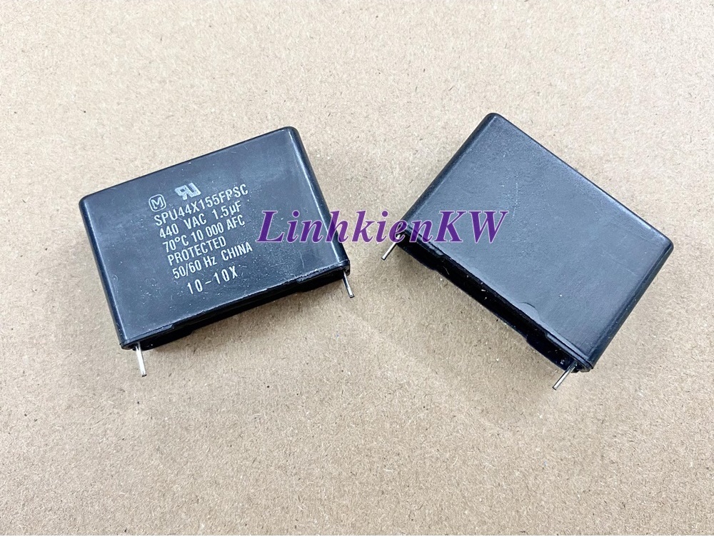 Tụ Quạt 1.5uf 440v chân kim cắm mạch mới chính gốc Pana 100%.