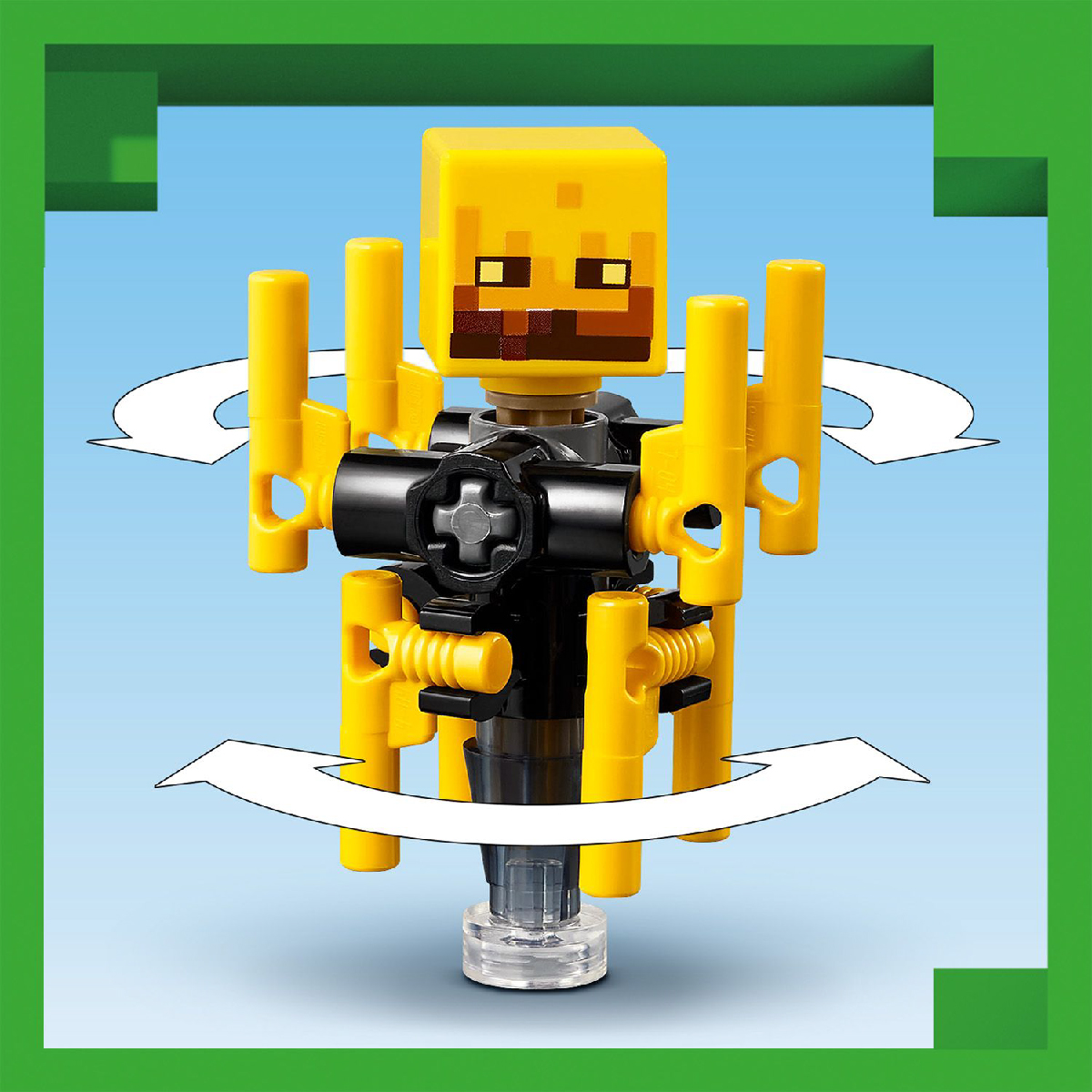 LEGO MINECRAFT 21266 Đồ Chơi Lắp Ráp Trận Chiến Dung Nham Địa Ngục Nether (99 chi tiết)