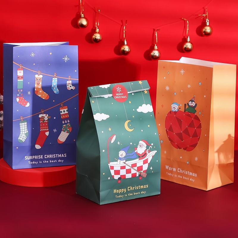 Set 6 túi giấy đựng quà Giáng Sinh