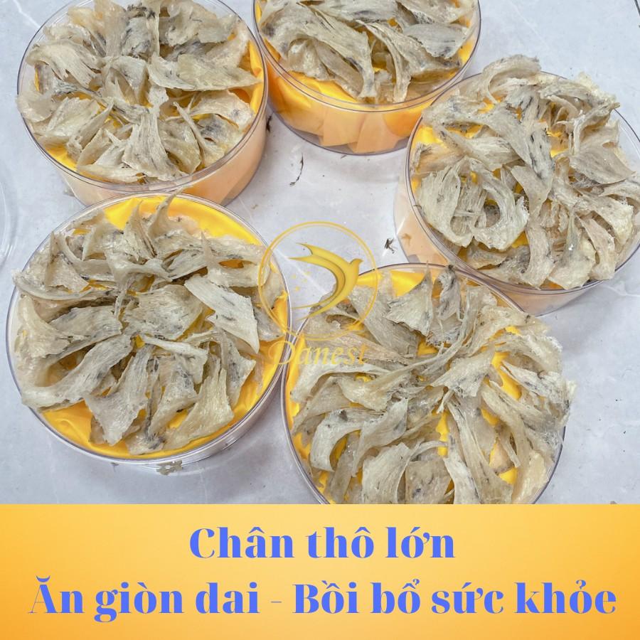 Chân yến thô loại 1 hộp 100gr - Chân lớn chưng nở ăn giòn ngon - Giúp đẹp da - tăng cường sức khỏe - Yến sào cao cấp Đỗ Thị Toán