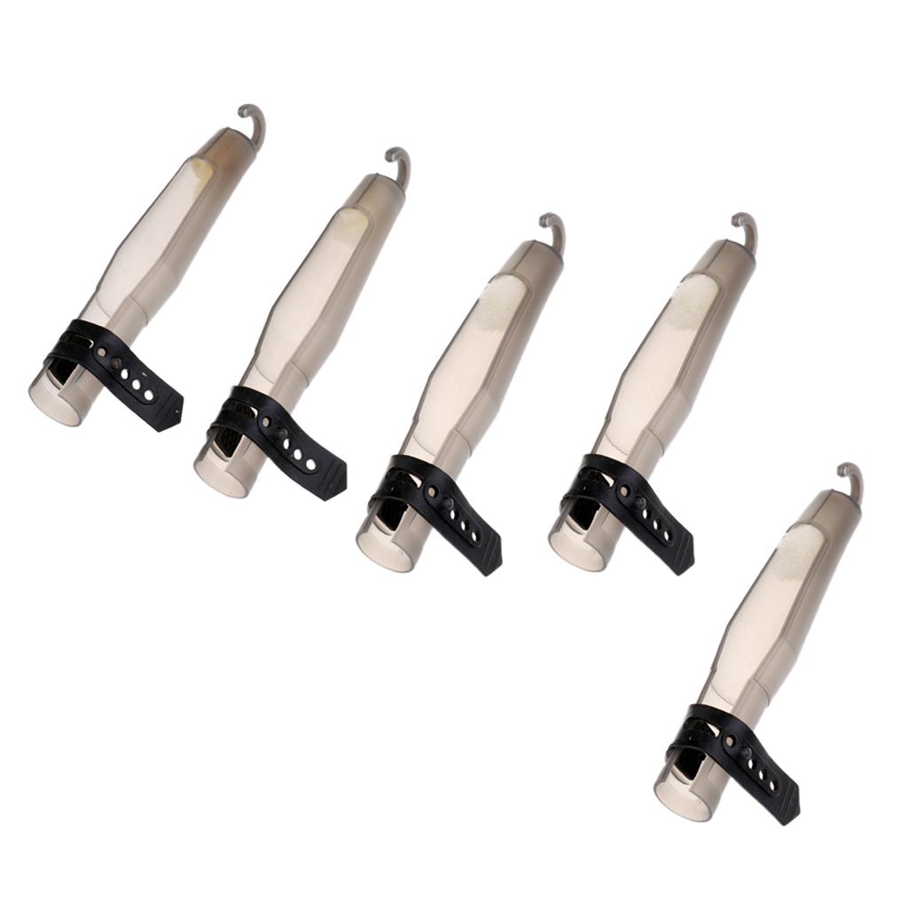 5Pcs Fishing Rod Tip Protector Fishing Rod Head Cover Sleeves Fishing Tackle