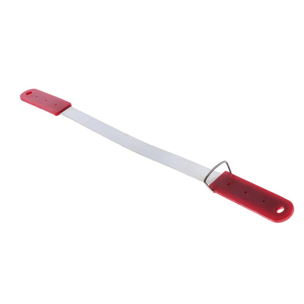 Stainless Steel Animal Equine Sweat Scraper Shedding Blade Random Color
