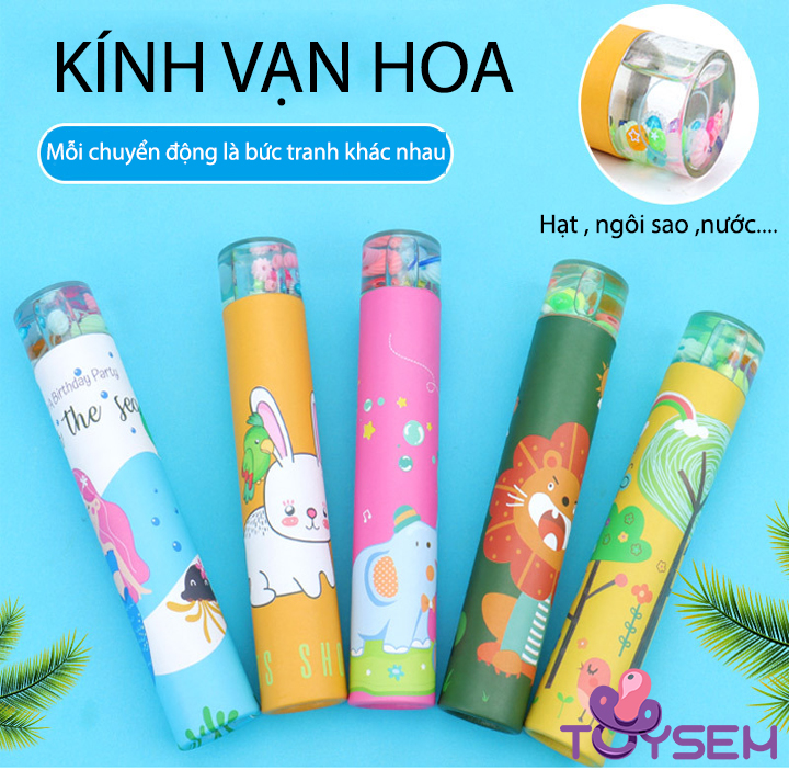 Kính vạn hoa đổi hình giúp trẻ em phát triển thị giác - Đồ chơi trẻ em - Quà tặng sinh nhật cho các bé