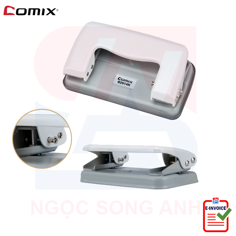 Đục lỗ COMIX B2914N - 12 tờ