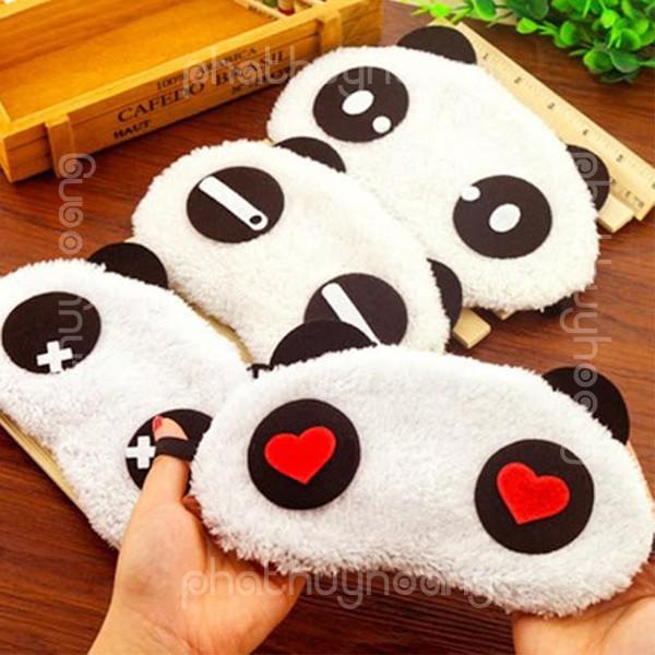 Bịt mắt che mắt ngủ hình gấu trúc dễ thương