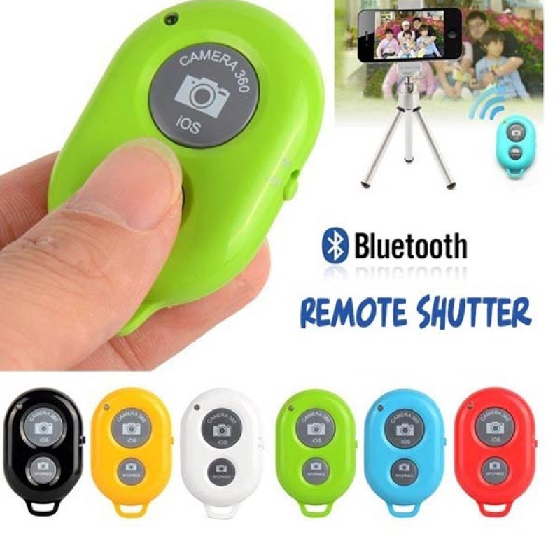 Hình ảnh Remote bluetooth chụp hình tự sướng, điều khiển từ xa cho điện thoại - Hàng chính hãng ( Giao màu ngẫu nhiên )